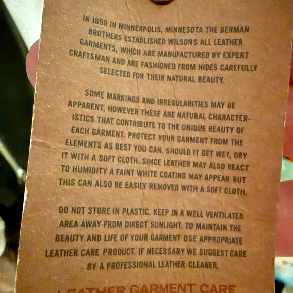 Wilsons Leather Black Studded Jacket NWT - Picture 11 of 12